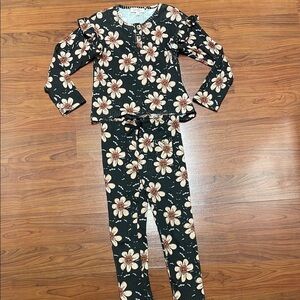 Jessica‎ Simpson girls Floral matching outfit size 6